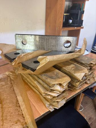 Изготовление ножей для дробилок пластика