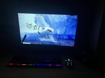 Игровой компьютер, полный игровой комплект Гарантия до мая! Срочно!