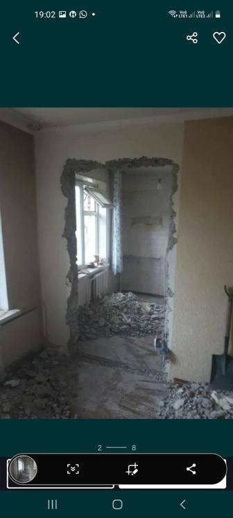 Демонтаж .Сломаем все.Вывезим мусор.