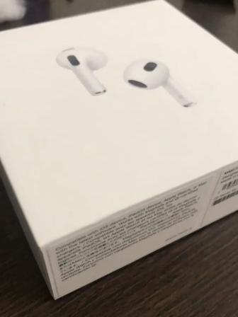 Оригинал Apple AirPods 3 новый запечатанный