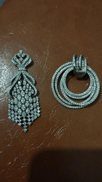 серебряные кулоны