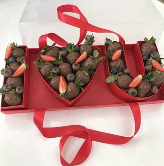 Клубника в шоколаде. Шоколад натуральный Каллебаут