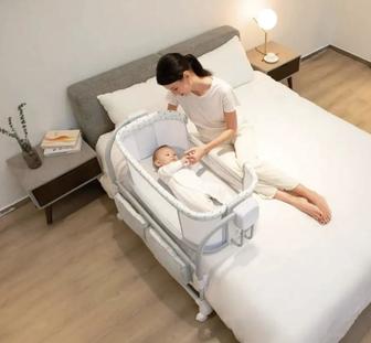 Приставная кроватка-колыбель 3в1 Mastela