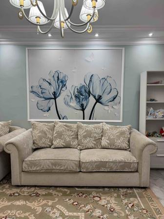 Диван с креслом