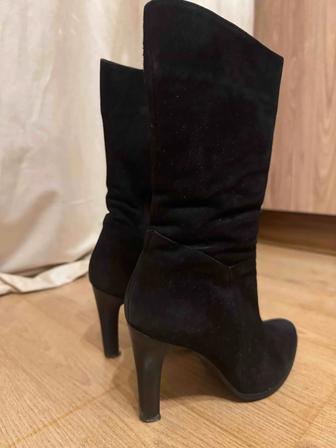 Зимние замошовые сапоги