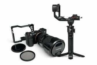 Продам сетап для камеры Sony: камера, объектив, стабилизатор