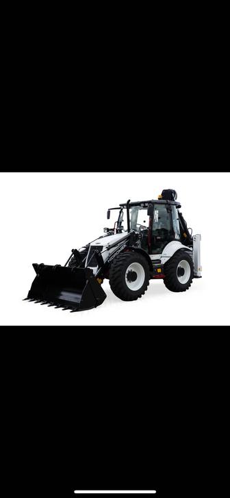 Экскаватор-погрузчик 3-в-1 услуги / аренда