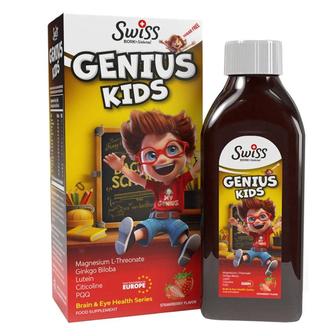 SWISS BORK Natural Genius Kids 150 ml, детский комплекс мультивитаминны