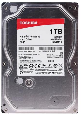 жесткий диск toshiba pc p300 1tb