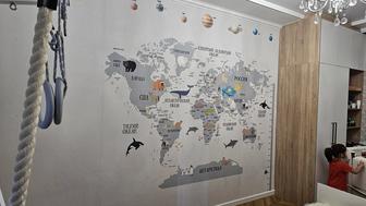 Поклейка обои галтель плинтуса покраска стен