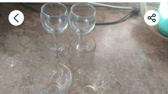 Продам посуду креманки,бокалы,стаканы