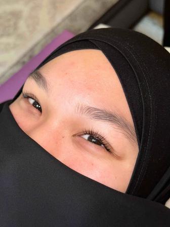 Ламинирование ресниц и бровей