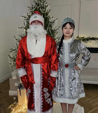Аренда костюмов Деда мороза и Снегурочки