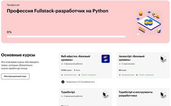 Полный курс обучение - Профессия Fullstack-разработчик на Python