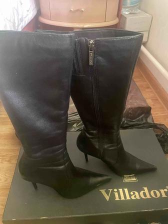 Кожанные сапоги