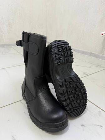 Сапоги зимний кожанный