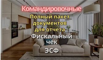 Предоставлю полный пакет Командировочных документов в г. Конаев, Капчагай