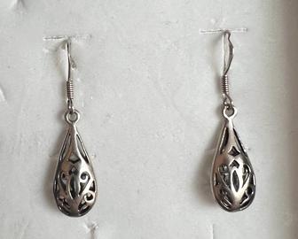 Серьги серебро 925