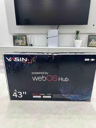 Продам смарт телевизор 109см