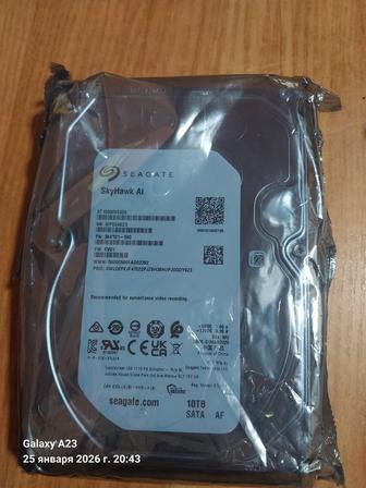 Продам, жёсткий диск.Производитель - SEAGATE на 10 ТB .Новый , в упаковке.