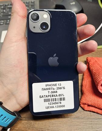 IPhone 13 256gb 85% фейс тупит есть царапины