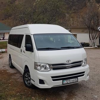 Аренда,заказ,пассажирские перевозки на микроавтобусе Toyota Hiace!!!