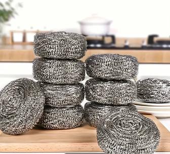 Щёточки железные из нержавеющей стали для посуды