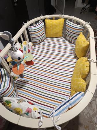 Продам манеж трансформер, отдам к нему модуль музыкальный