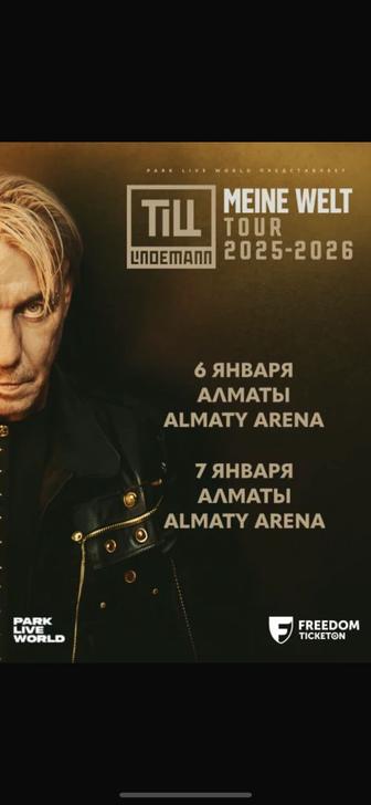 Продам билет на группу Lindemann
