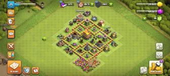 Продам аккаунт игры Clash of Clens