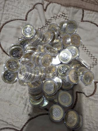 Юбилейные монеты 100 тенге 200 тенге