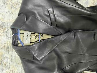 Шикарный кожаный жакет