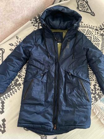 Зимняя куртка для мальчика 11-13лет р152