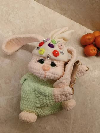 Рюкзачок, зайка обнимашка