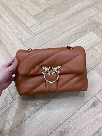 Продам сумку от бренда PINKO в коричневом цвете из натуральной кожи