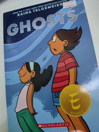 Ghosts. Raina Telgemeier. Комикс на английском языке