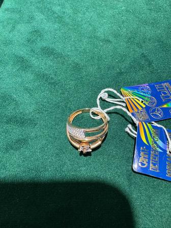 Продам кольцо золотое , Россия