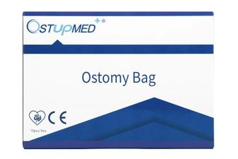 OstupMed ostomy bag / калоприемник, 10 шт паста-герметик в подарок
