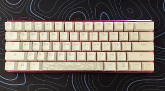 клавиатура hyperx alloy origins 60 pink