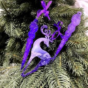 Новогодние игрушки ручной работы.