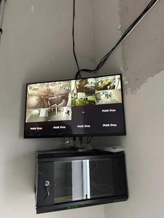 Установка видеонаблюдения