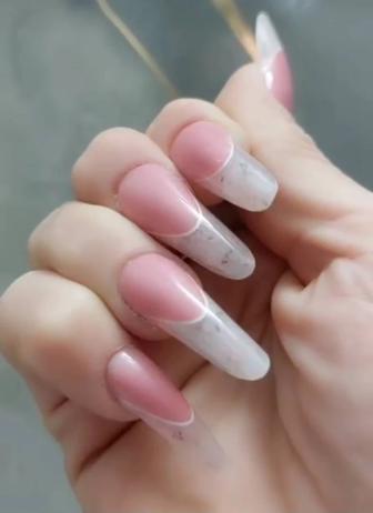 Услуги маникюра наращивание ногтей