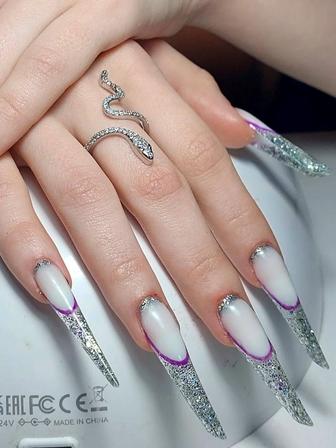 Услуги маникюра наращивание ногтей