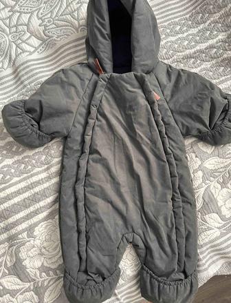 Зимний комбинезон 0-4 мес