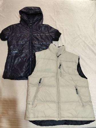 Жилет куртка демисезонная женская одежда.