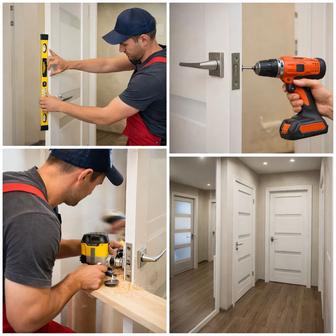 Установка межкомнатных дверей Быстро и аккуратно