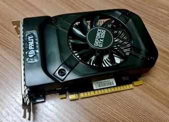 Бюджетная игровая видеокарта Nvidia Palit GTX 1050 2GB DVI HDMI display p