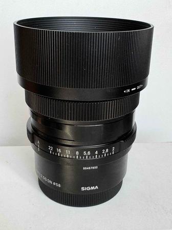 Объектив sigma 35 f2 для сони, полный кадр