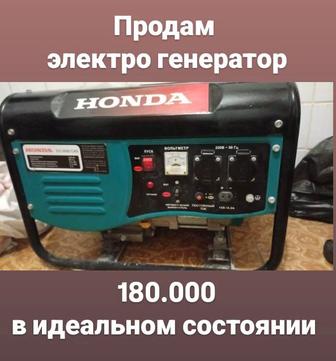 Электро генератор бензиновый