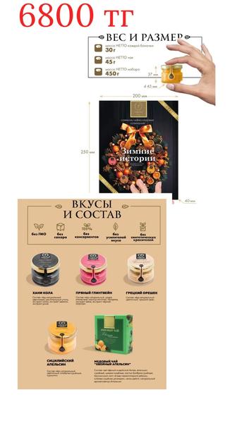 Подарочный набор меда Peroni